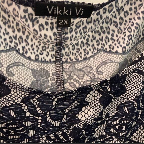 VIICKI VI Shell/Tank Top Size 2X - Picture 4 of 4